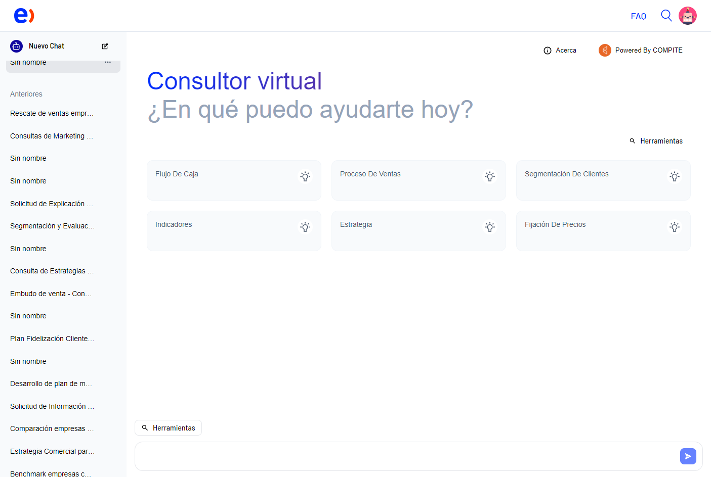Consultor Virtual - Asistente de IA